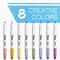 Sharpie S-Note Creative Markers, Assorted Colors, Chisel Tip, 8 Count